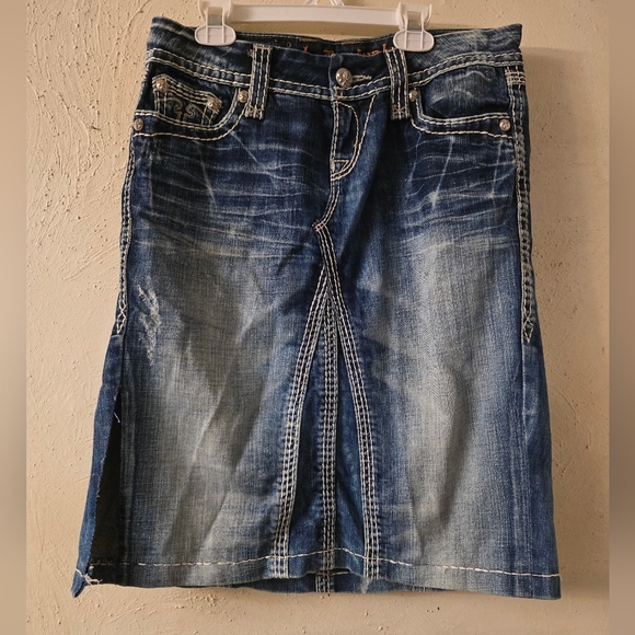 Rock Revival Dresses & Skirts - Rock Revival Indigo Denim with White Stitching